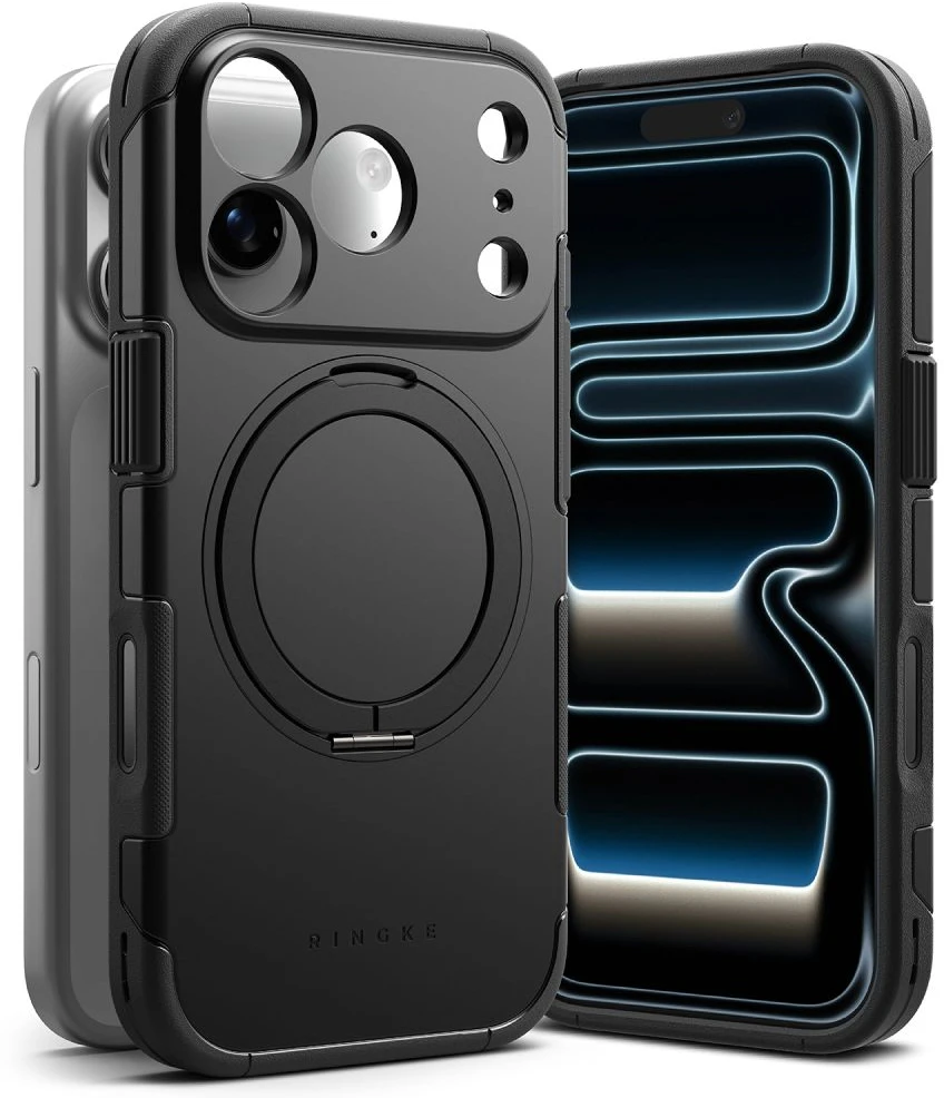 Dėklas Ringke Alles MagSafe Case for iPhone 18 Pro / 17 Pro - Juodas
