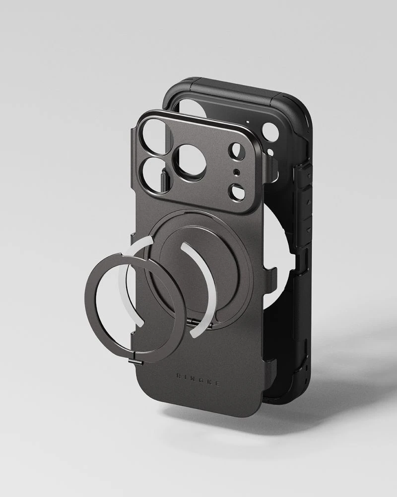 Dėklas Ringke Alles MagSafe Case for iPhone 18 Pro / 17 Pro - Juodas