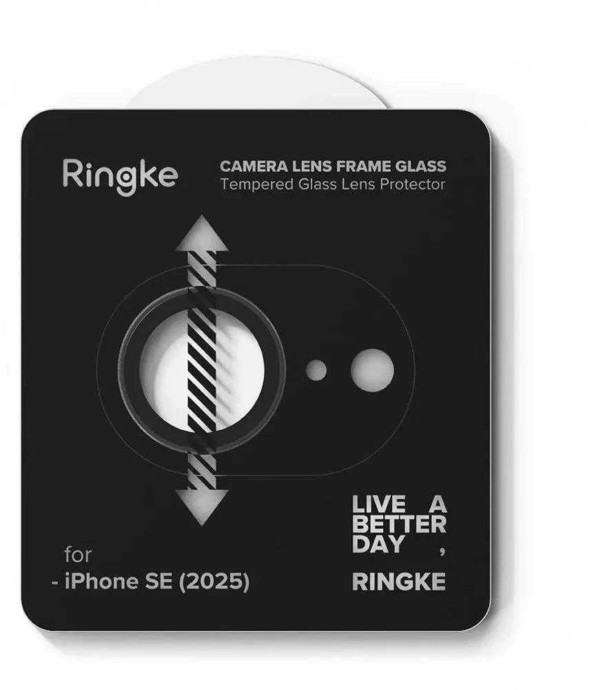 „Ringke“ fotoaparato rėmelio apsauginiai dėklai, 2 vnt. pakuotė, skirti „iPhone 16e / 17e“ - Juodas