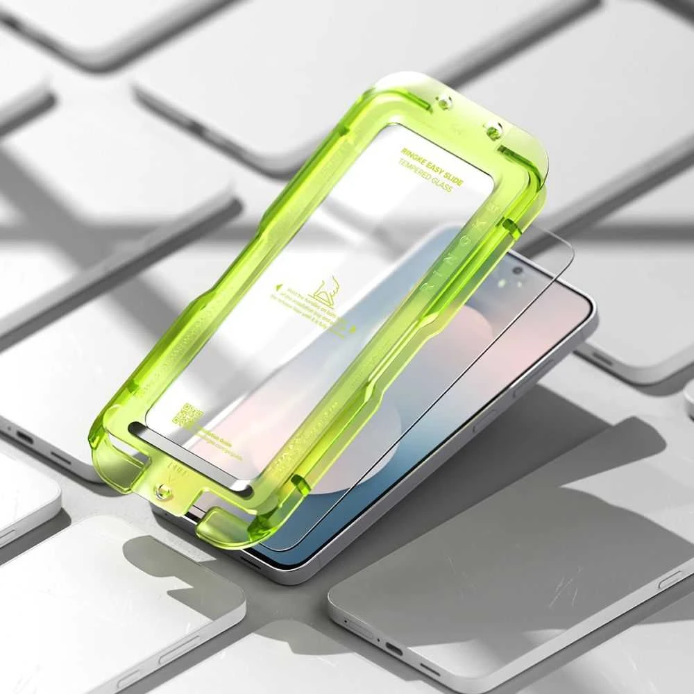 „Ringke Easy Slide Glass“ 2 vnt. sijonų Samsung Galaxy S25 FE