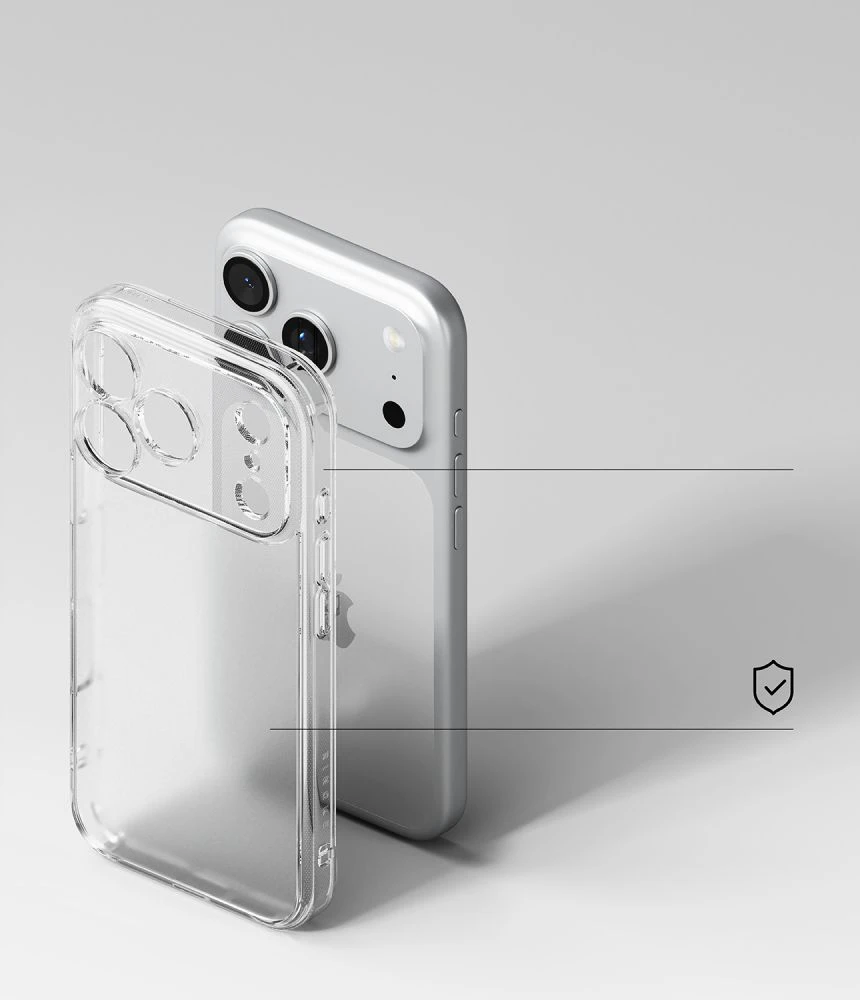 Dėklas Ringke Fusion Case for iPhone 18 Pro Max / 17 Pro Max - Transparent Matte