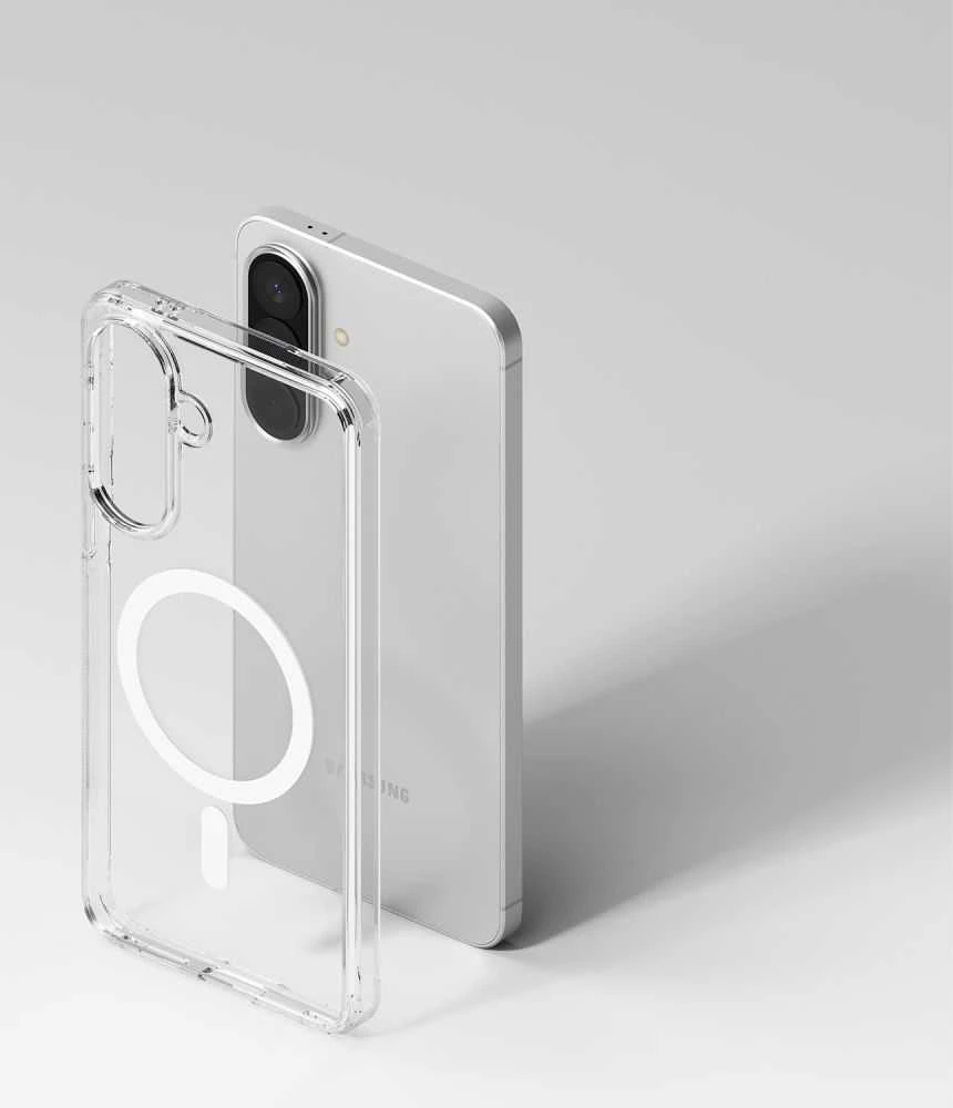 RINGKE FUSION MAGNETIC MagSafe Samsung Galaxy A57 5G SKAIDRUS dėklas