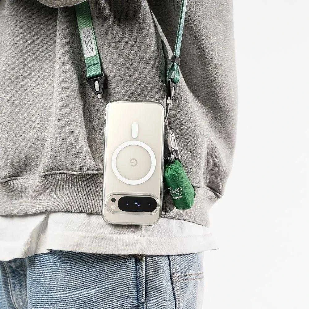 „Ringke Fusion MagSafe“ dėklas, skirtas „Google Pixel 9/9 Pro“ – skaidrus