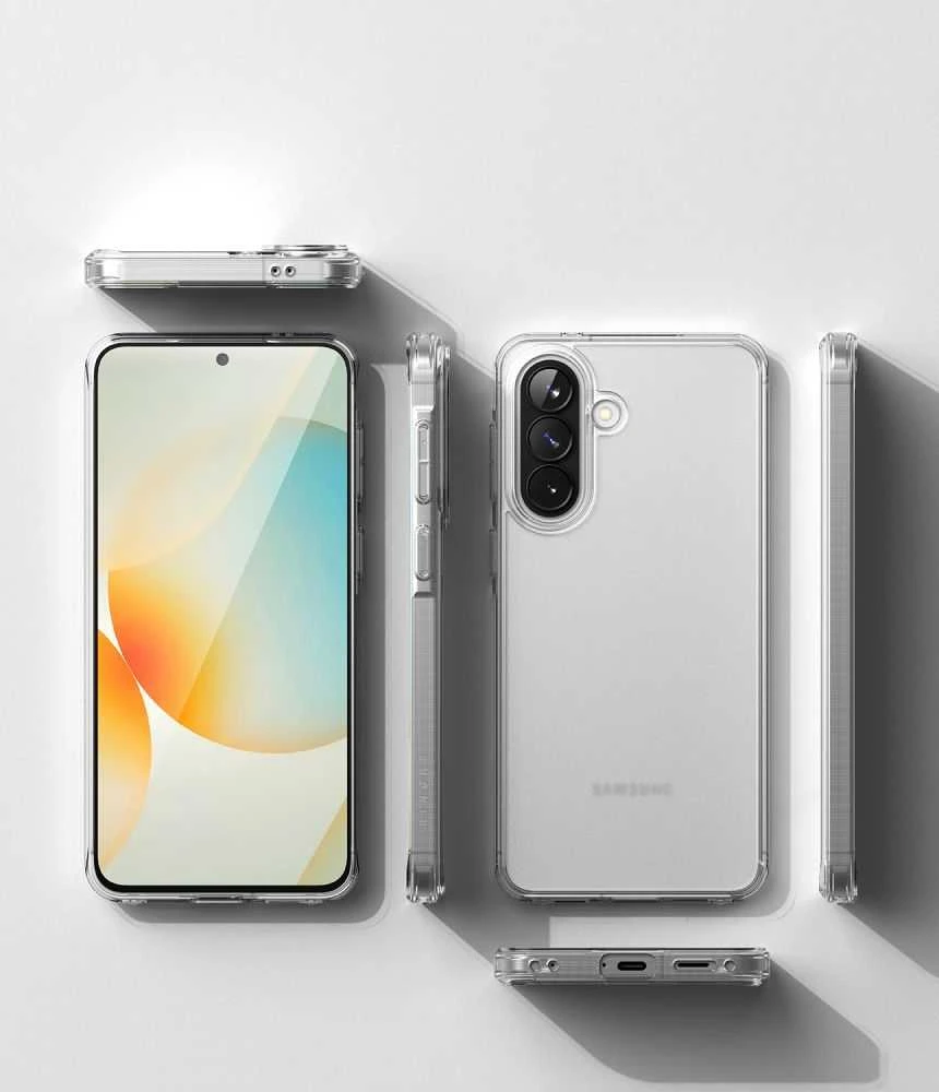 RINGKE FUSION Samsung Galaxy A57 5G MATINIS SKAIDRUS dėklas