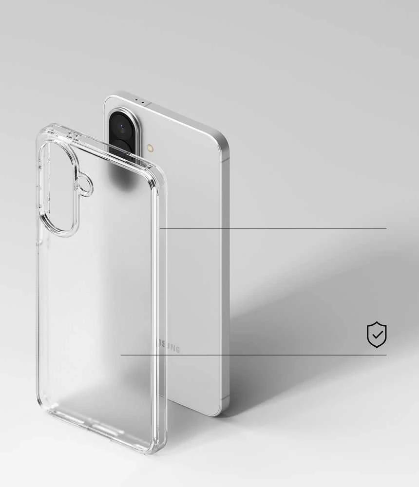 RINGKE FUSION Samsung Galaxy A57 5G MATINIS SKAIDRUS dėklas