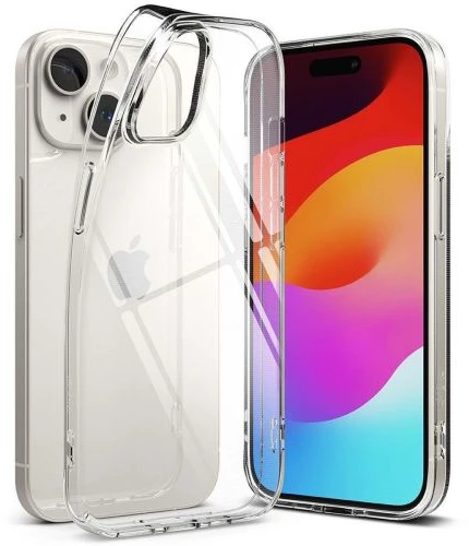 Dėklas Ringke iPhone 15 Case Slim Clear