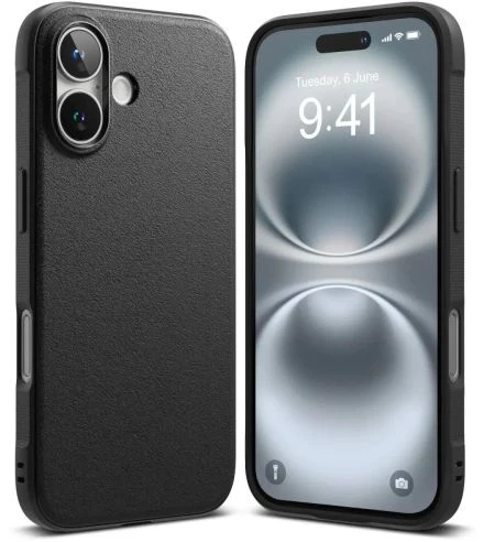Dėklas Ringke iPhone 16 Case Onyx Juodas