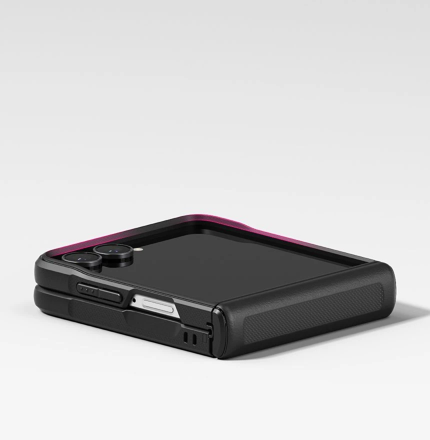 RINGKE ONYX FLAP MAGNETINIS MagSafe DĖKLAS Samsung Galaxy Z FLIP 8 Juodas