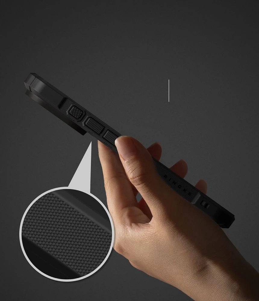 Dėklas Ringke Rugged Gear Magnetic MagSafe Case for iPhone 18 Pro / 17 Pro - Juodas