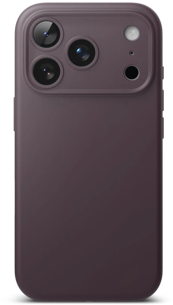 RINGKE SILIKONINIS MAGNETINIS MAGSAFE DĖKLAS iPhone 17 PRO / 18 PRO BURGUNDO SPALVOS