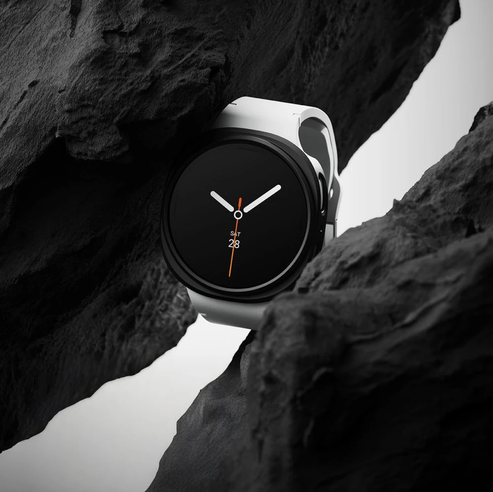 RINGKE SLIM 2-PACK GALAXY WATCH 8 / 9 (40 MM) SKAIDRUS IR MATINIS Juodas