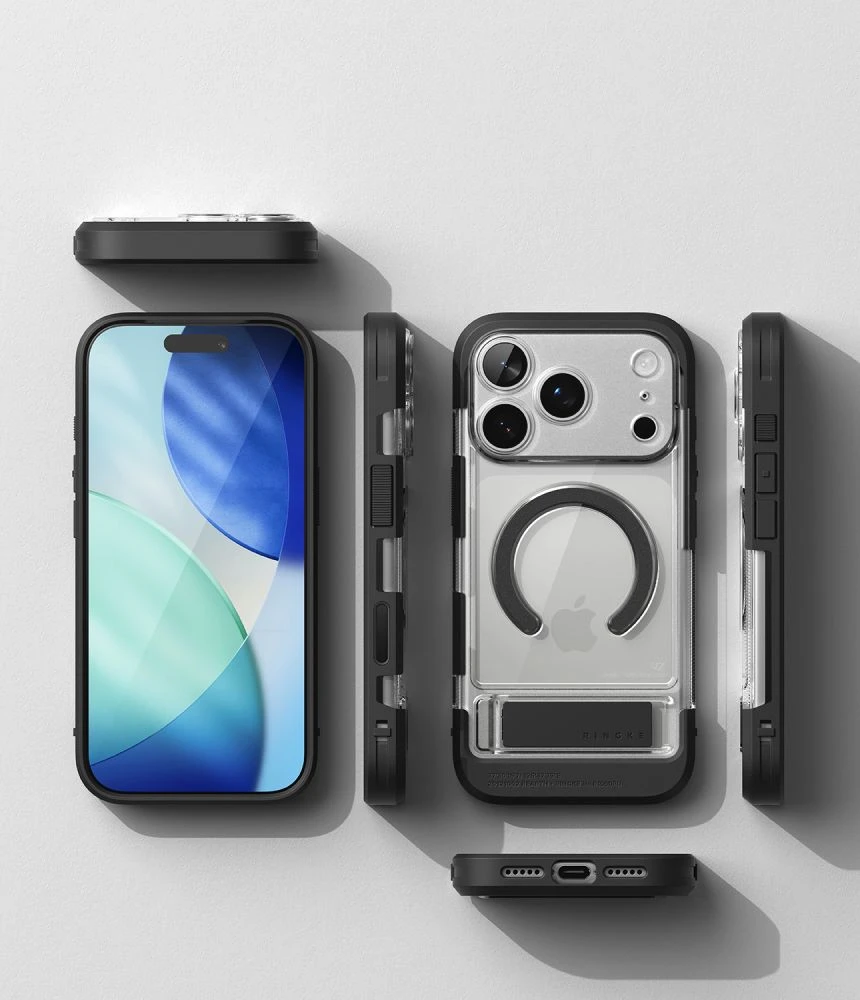 Dėklas Ringke UX Magnetic Case for iPhone 18 Pro Max / 17 Pro Max - Transparent