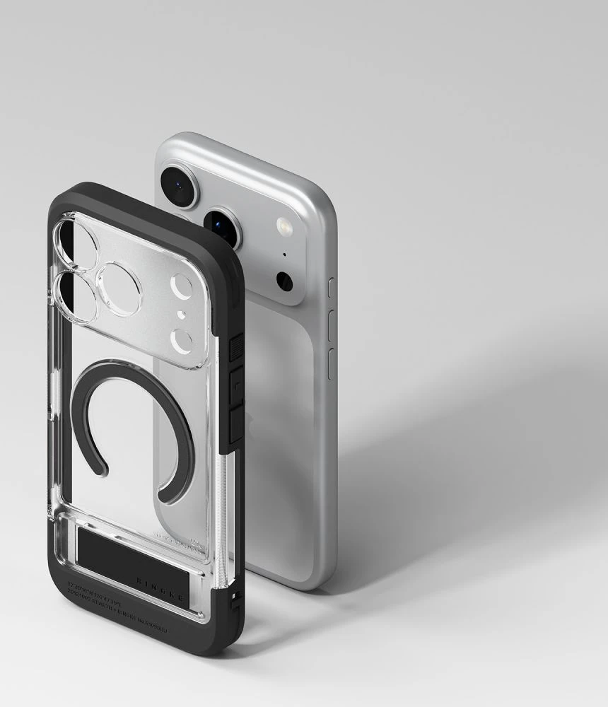 Dėklas Ringke UX Magnetic Case for iPhone 18 Pro Max / 17 Pro Max - Transparent