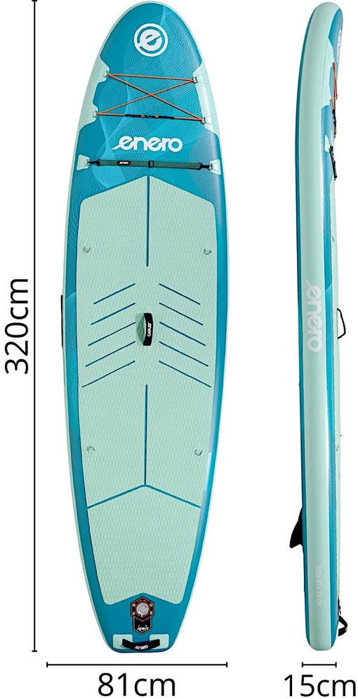 Pripučiama SUP lenta, 150 kg, Enero, 320x81x15 cm