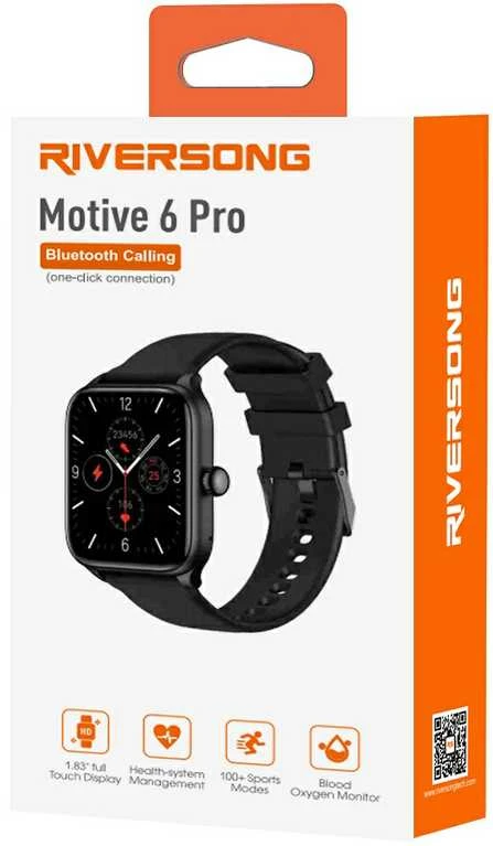 Riversong išmanusis laikrodis Motive 6 Pro kosminės pilkos spalvos SW62