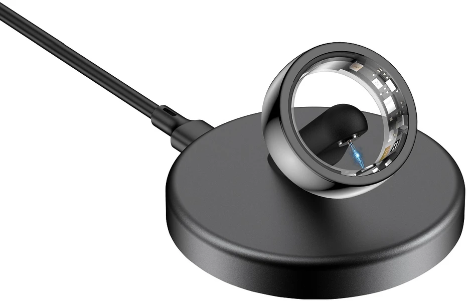 Riversong išmanusis žiedas Trinity juodas SR01 dydis 10 vidinis skersmuo 20mm