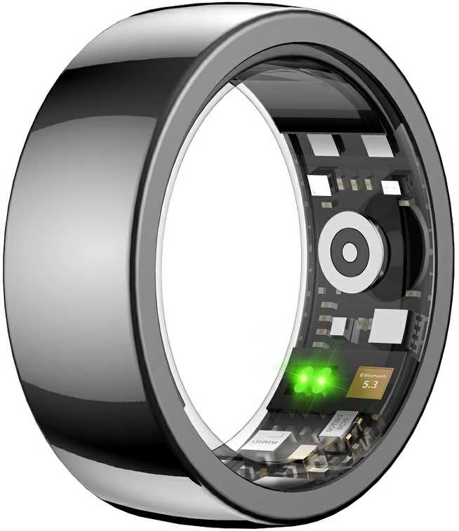 Riversong išmanusis žiedas Trinity juodas SR01 dydis 10 vidinis skersmuo 20mm