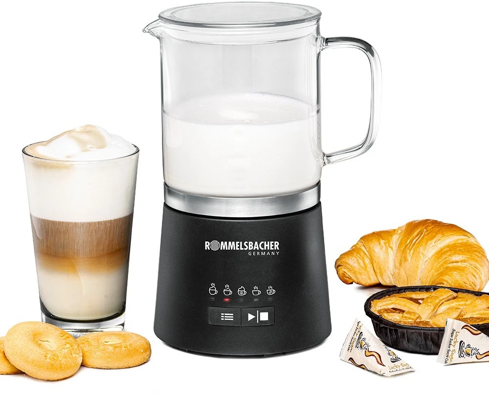Namų ir Virtuvės Įranga - Rommelsbacher Pieno Putoklis MS 625 500ml Nerūdijančio Plieno