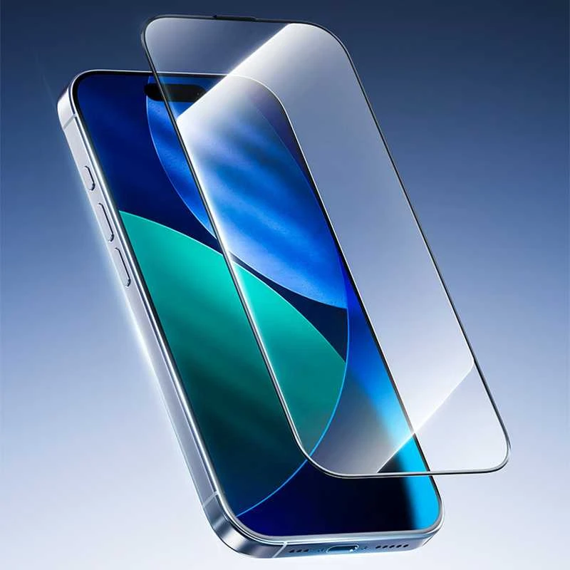 Rock Apsauginis stiklas HD Full-coverage Anti-static skirtas Apple iPhone 17 Pro Max
