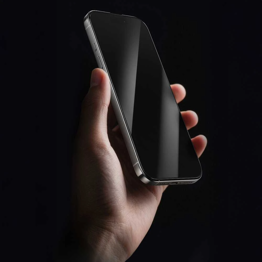 Rock Apsauginis stiklas Privacy Full-coverage Anti-static skirtas Apple iPhone 17 Pro