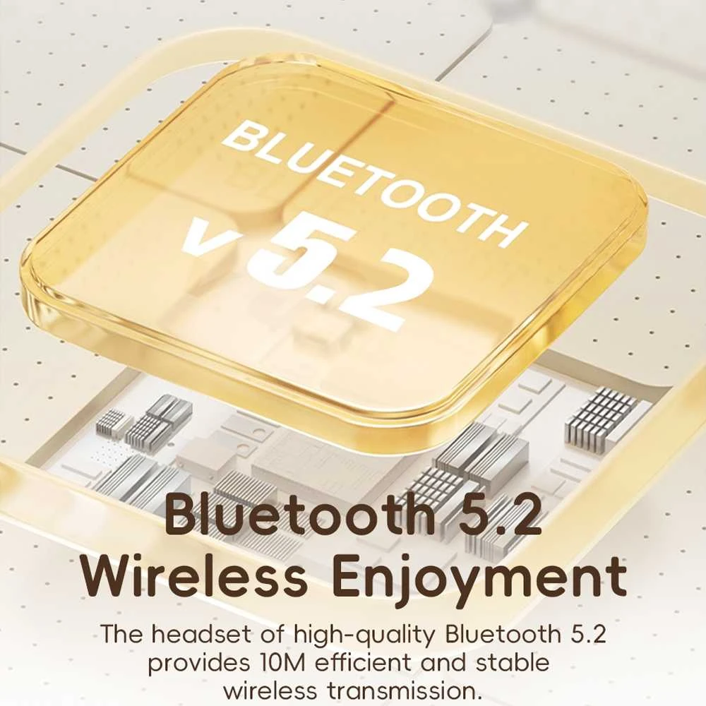 Oem Rock Ausinės O3 ANC bluetooth juodos spalvos