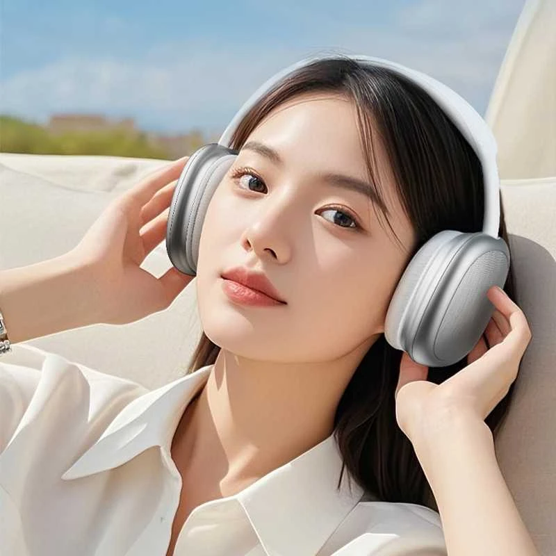 Oem Rock ausinės O5 bluetooth sidabro spalvos
