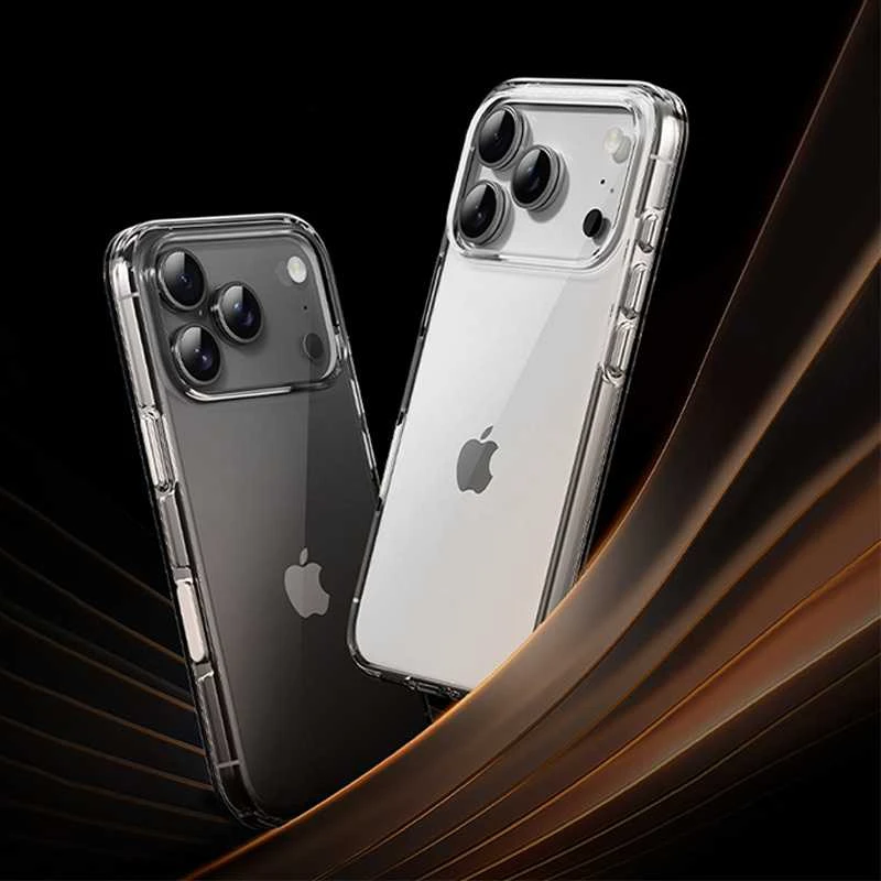Rock Crystal Shield Series dėklas skirtas Apple iPhone 17 Air skaidrus