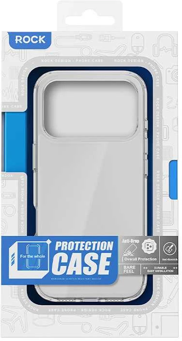 Rock Crystal Shield Series dėklas skirtas Apple iPhone 17 Air skaidrus