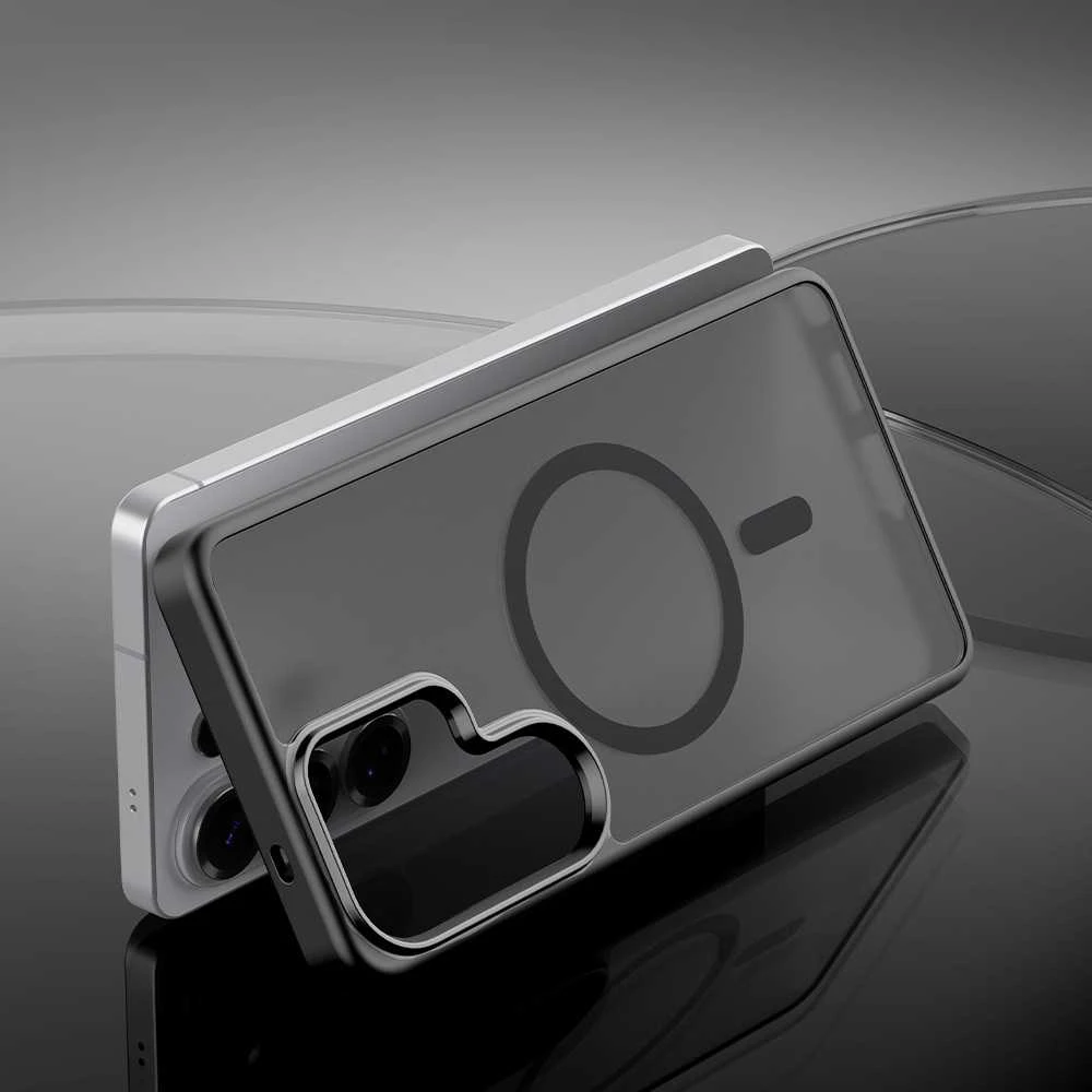 Rock dėklas Guard Touch Matte Series Magnetic skirtas Samsung Galaxy S26 juodos spalvos