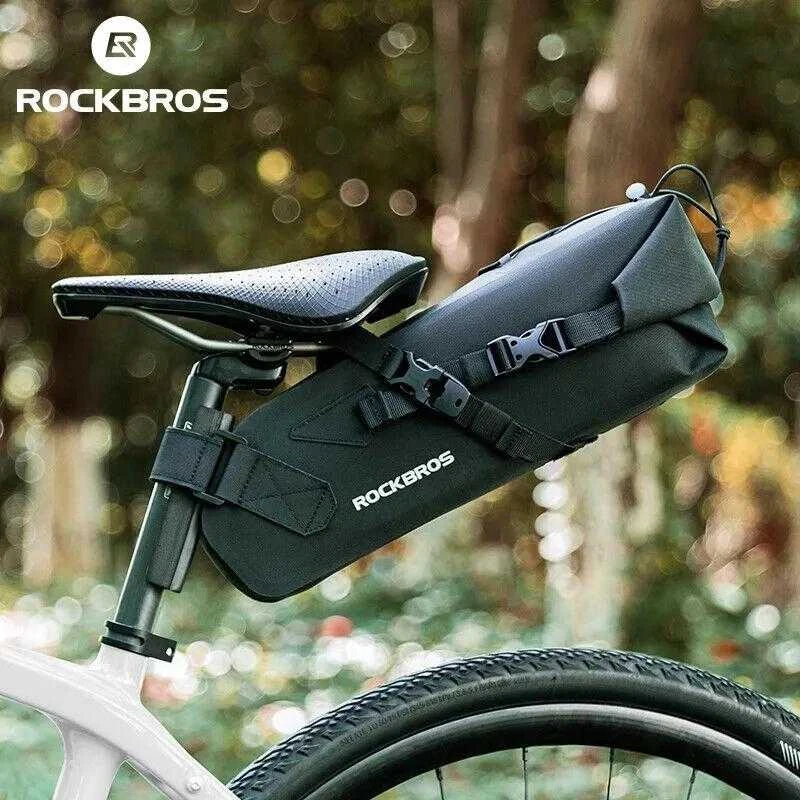 Rockbros 30130061001 bicycle bag 3L – juodos spalvos