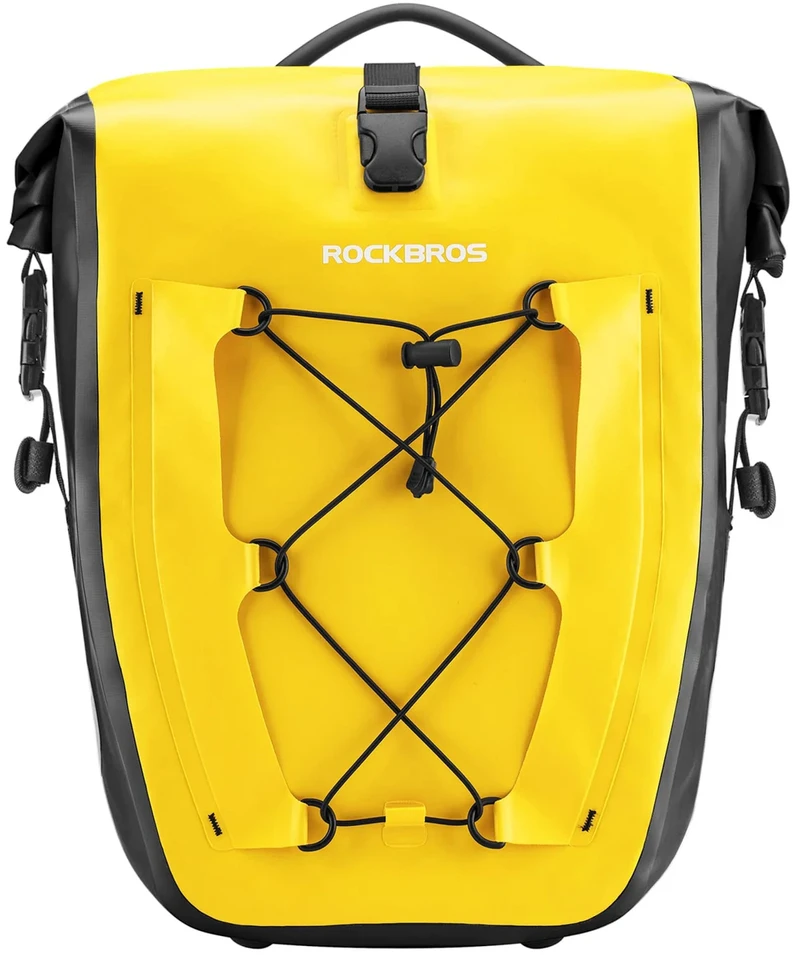 Rockbros 30140022005 Atsparus vandeniui Bicycle Pannier 25-32L - Geltona