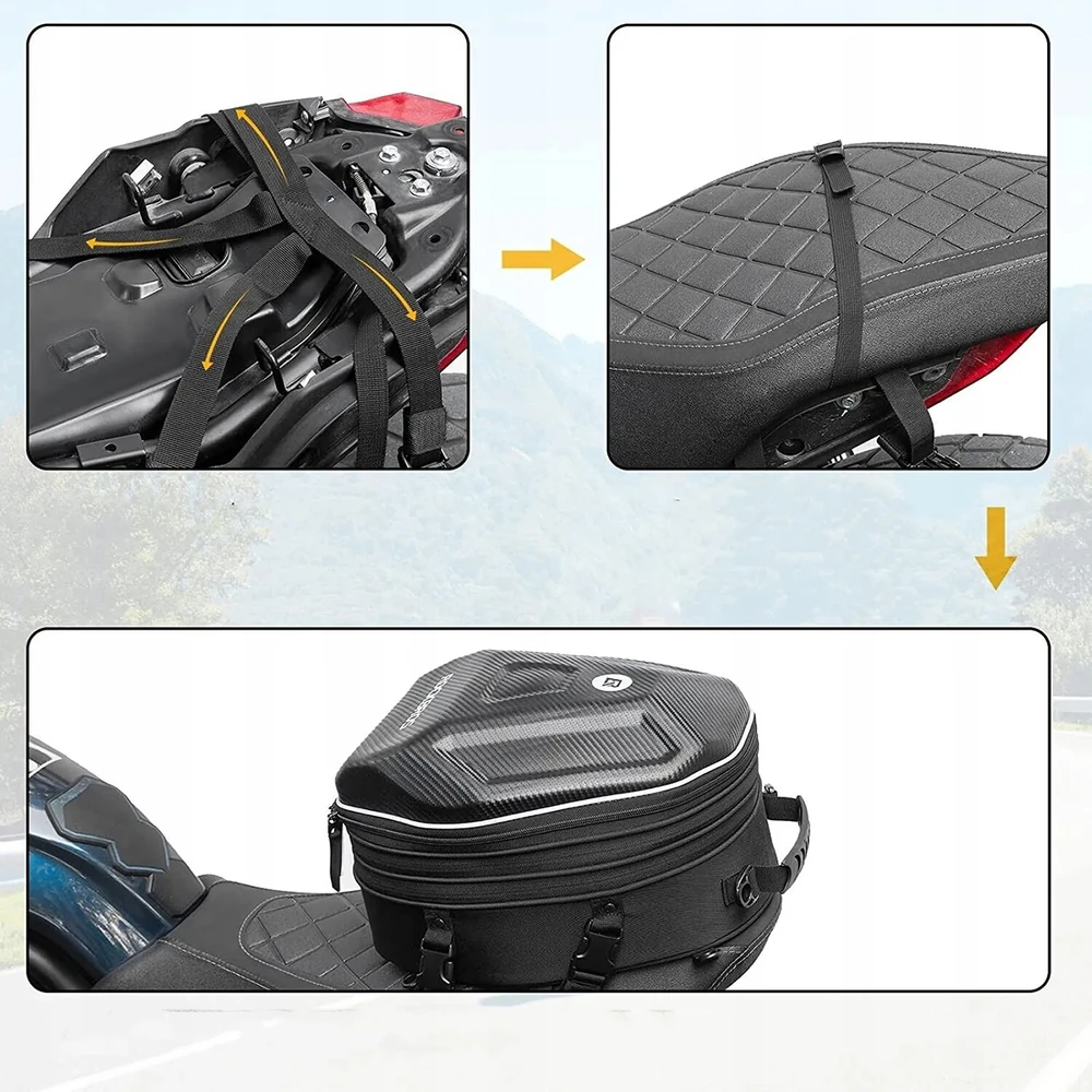 Rockbros 30140026001 motorcycle tank bag 35 l – juodas