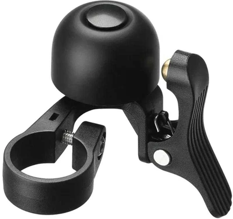 Rockbros 34210007001 dviračio skambutis, skirtas kairei vairo pusei – juodos spalvos