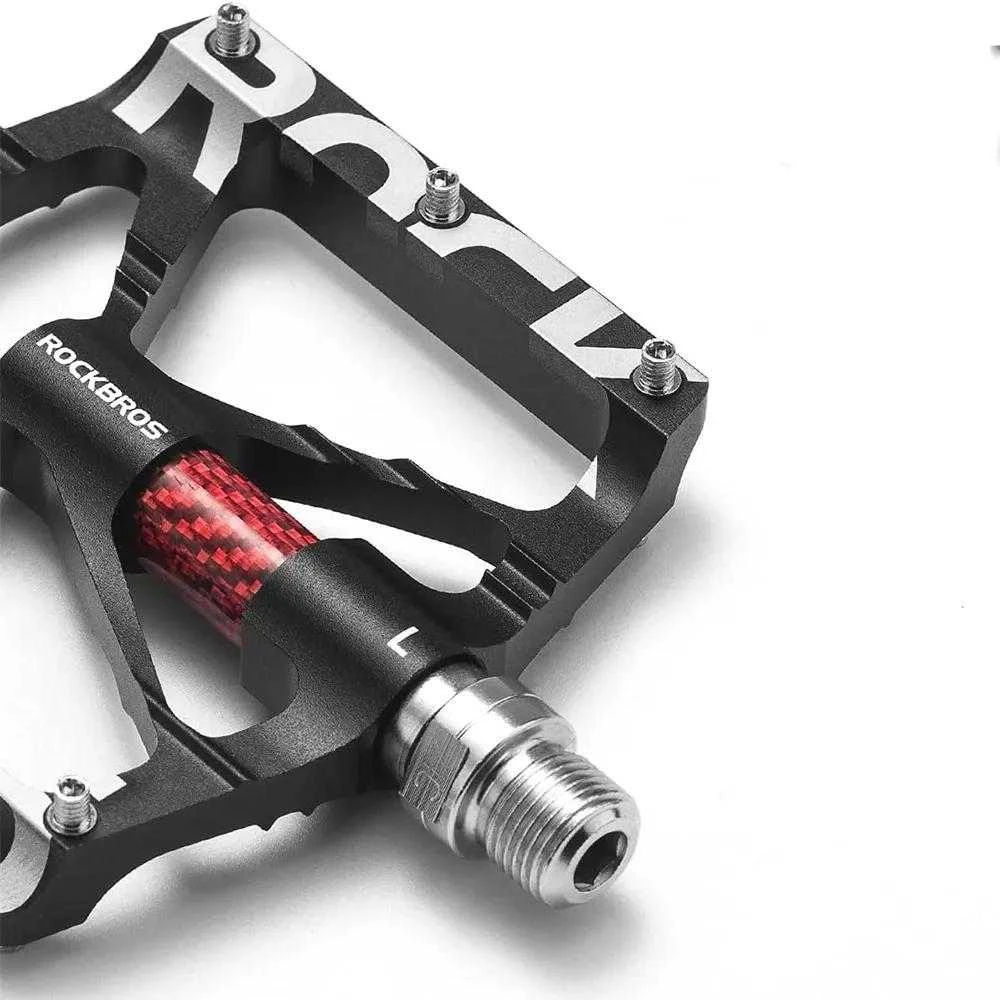 Rockbros 37213071001 Aluminum Alloy Bicycle Pedal Set – juodos spalvos