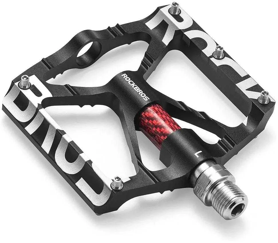 Rockbros 37213071001 Aluminum Alloy Bicycle Pedal Set – juodos spalvos