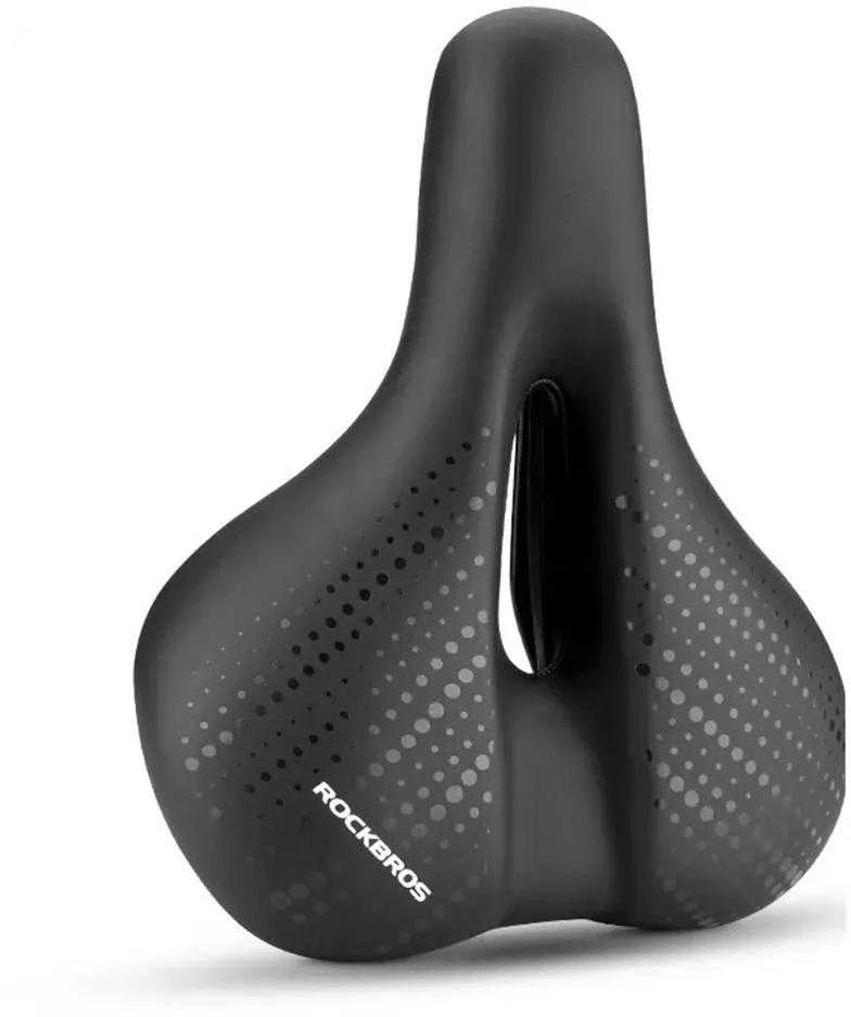 Rockbros 38218916001 MTB dviračio balnelis – juodos spalvos