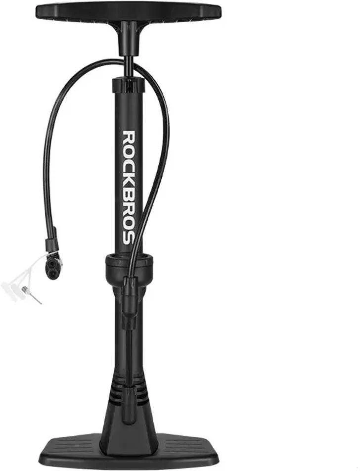 Rockbros 42510001001 floor bicycle pompa – juodos spalvos