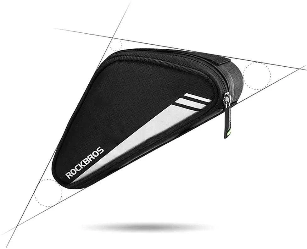 Rockbros B55-BK krepšys dviračiui for frame 0.7 l – juodos spalvos