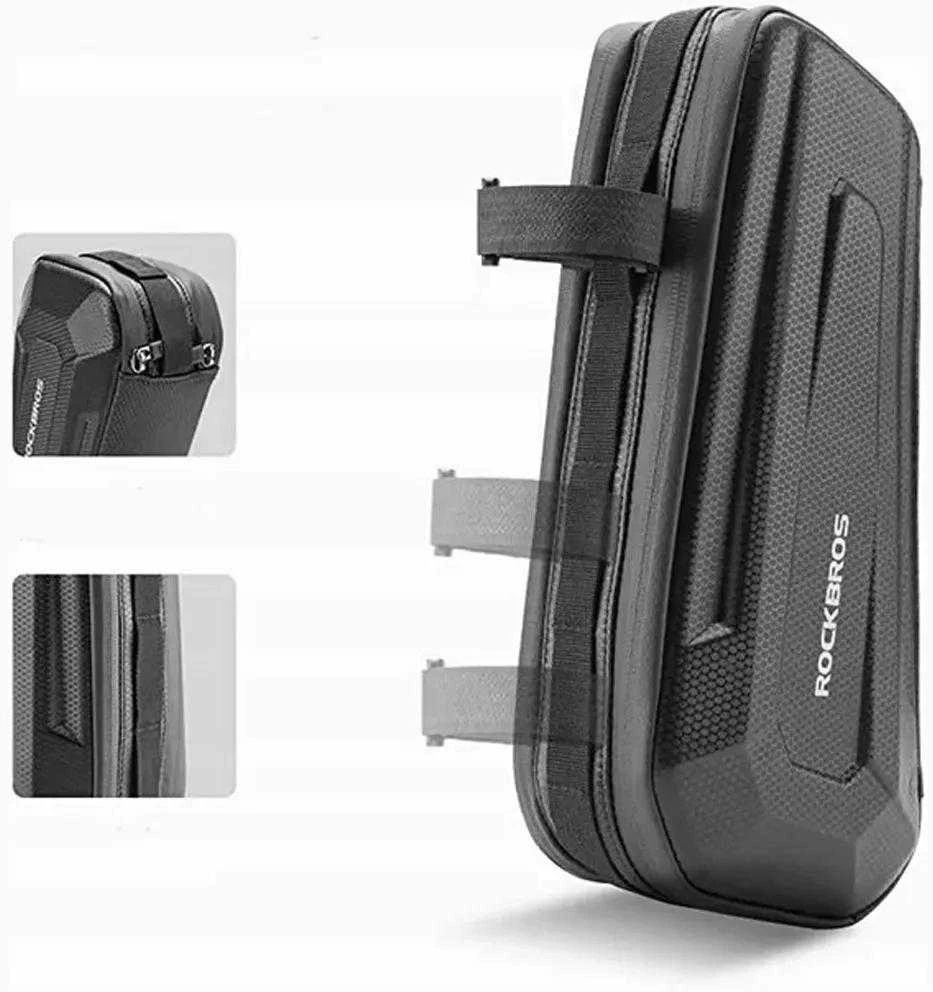 Rockbros B67 waterproof frame bike bag – juodos spalvos