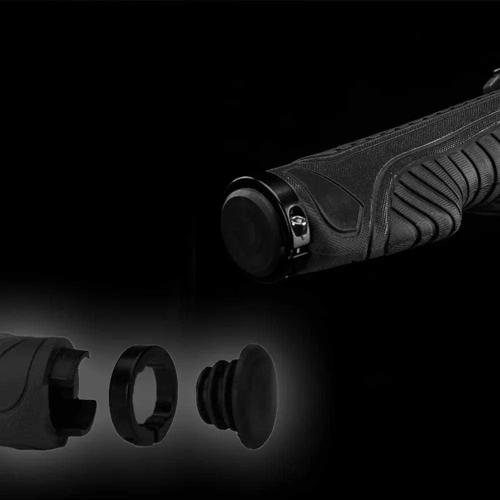 Rockbros BT1802BK bicycle grips – juodos spalvos