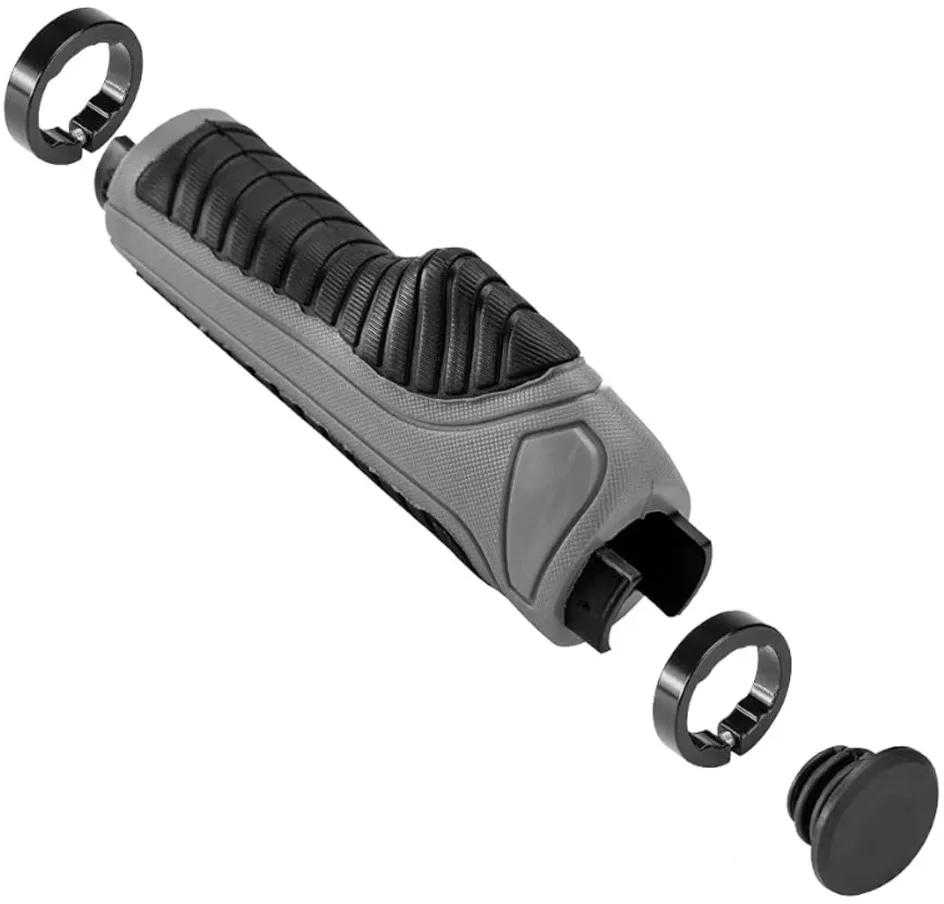 Rockbros BT1802GR bicycle grips – pilkos spalvos