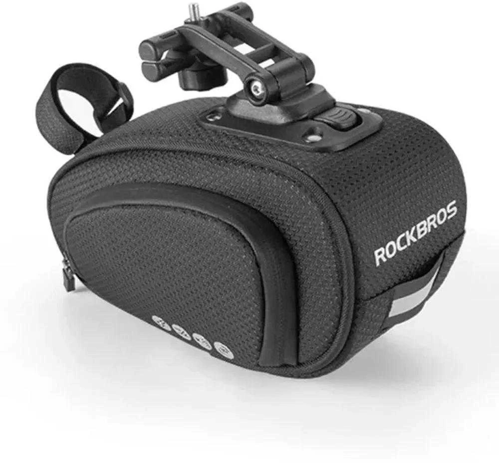 Rockbros C40 dviračio krepšys under the saddle – juodos spalvos