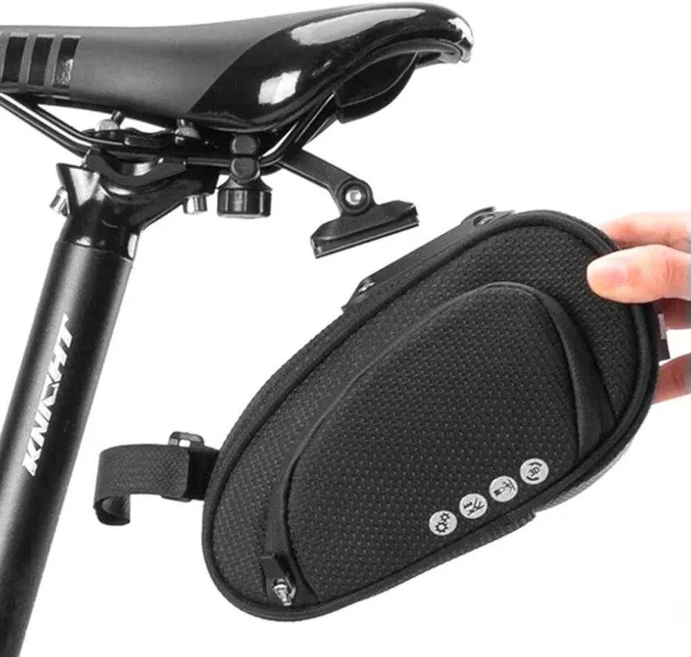 Rockbros C40 dviračio krepšys under the saddle – juodos spalvos