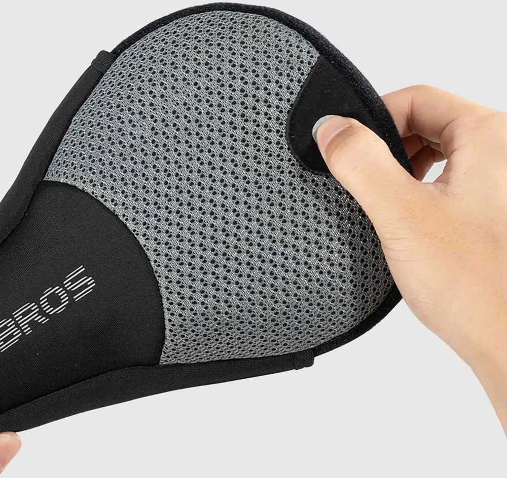 Rockbros Dviračio sėdynės pagalvėlės užvalkalas, S dydis – juodos spalvos
