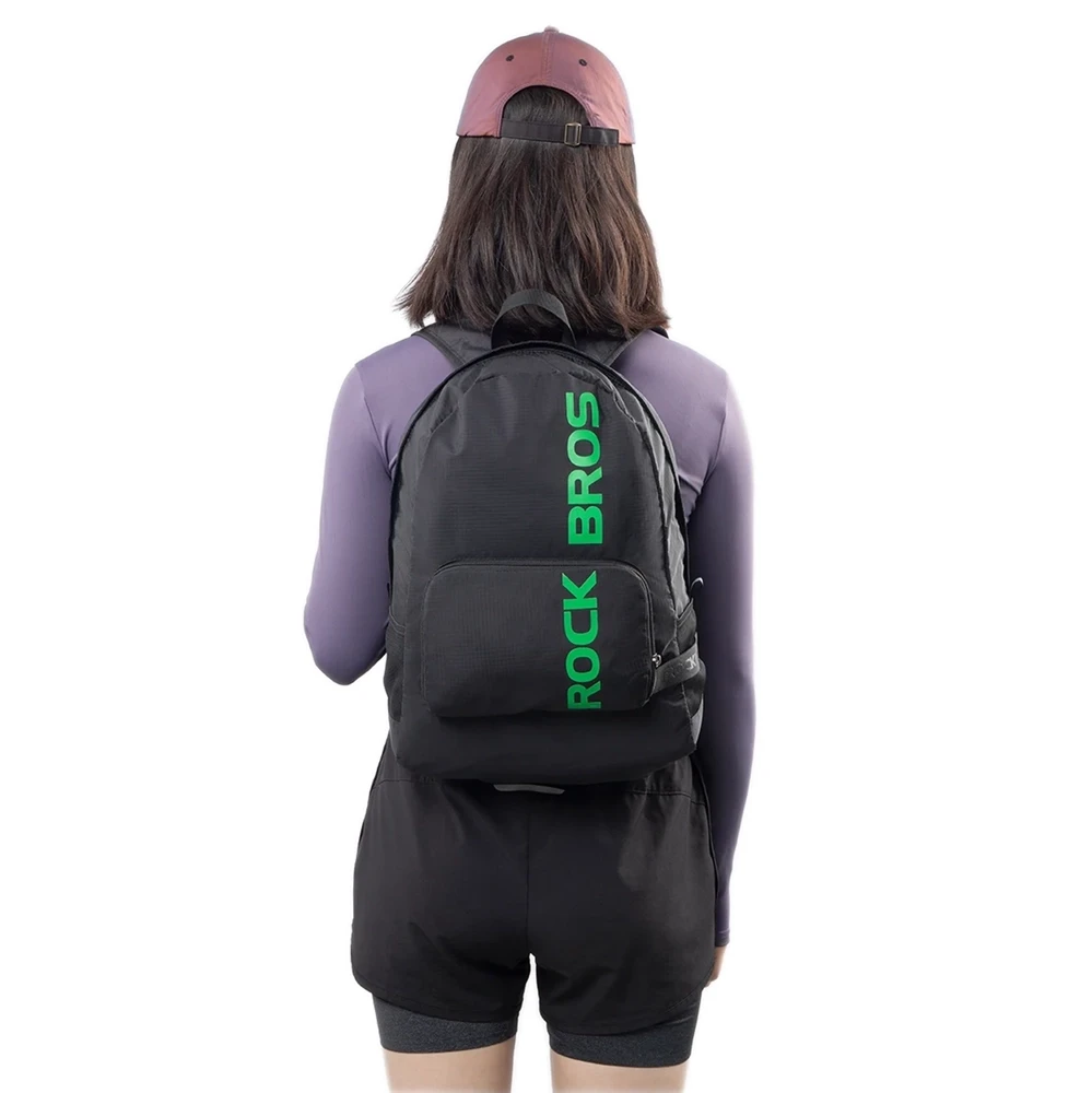 Rockbros H10-BK sports foldable backpack 18 l – juodas