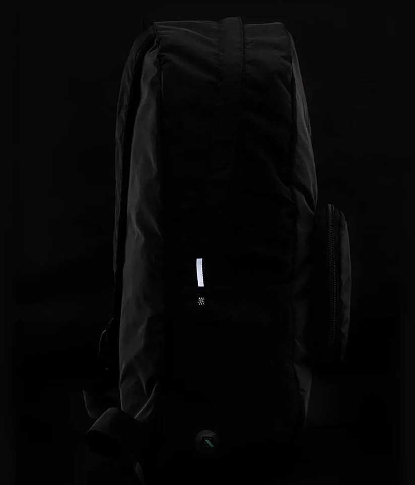 Rockbros H10-BK sports foldable backpack 18 l - juodos spalvos