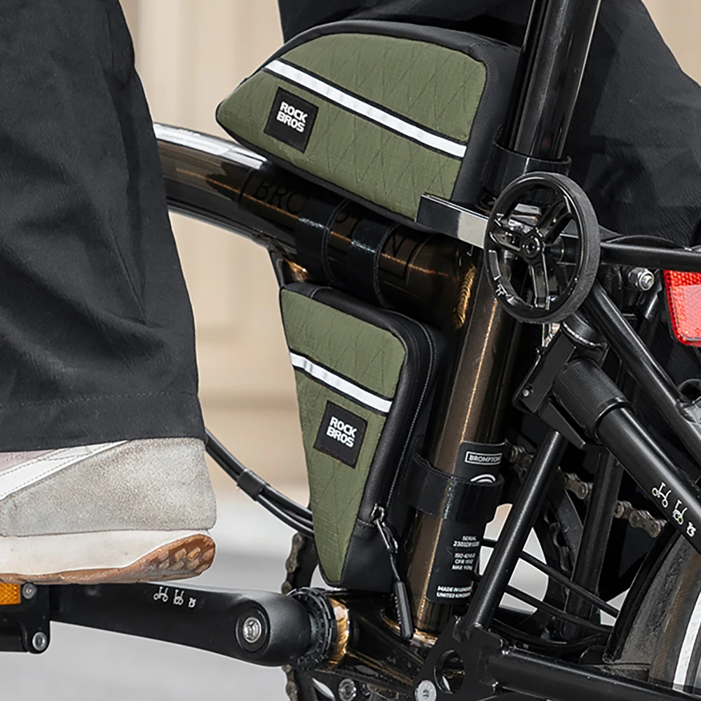 Rockbros Triangle Bike Frame Bag 0.3l – Juodas