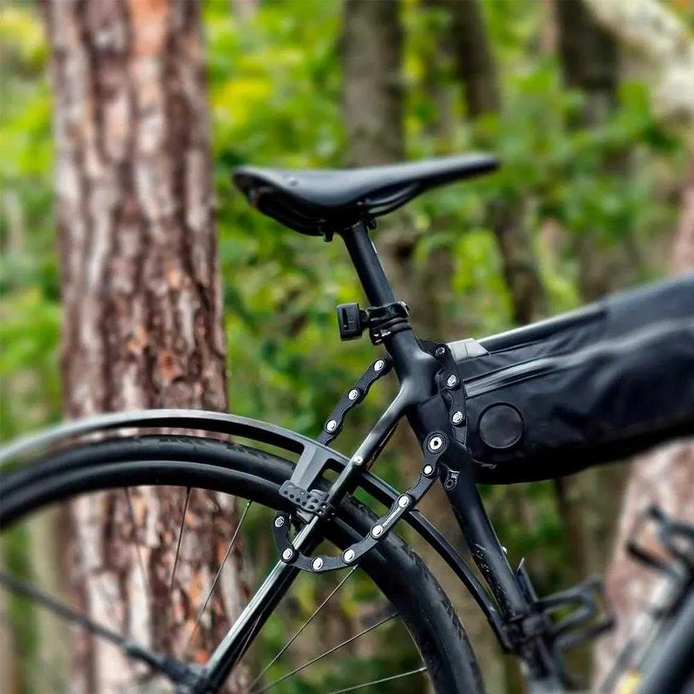 Rockbros WD795 foldable bicycle lock – juodas