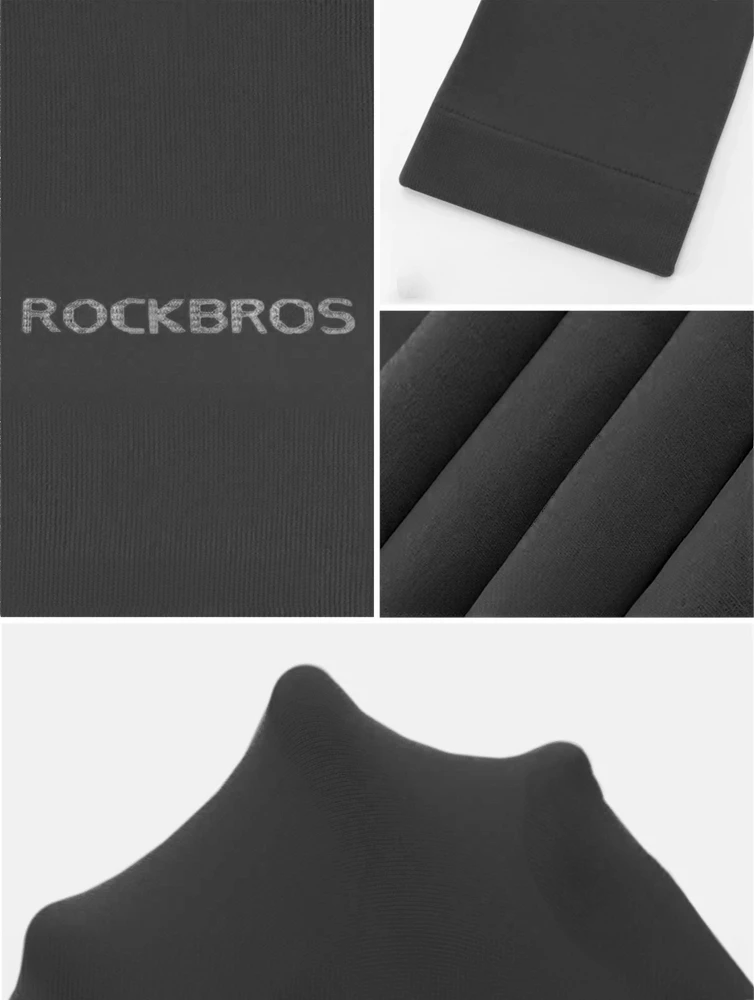 Rockbros XT9002BK cycling arm warmers – juodas (2 pcs.)