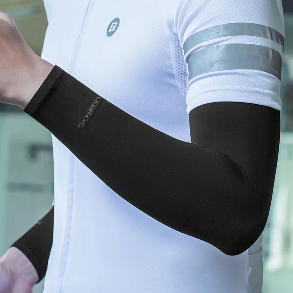 Rockbros XT9002BK cycling arm warmers – juodas (2 pcs.)